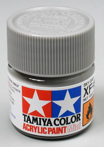 Tamiya 81719 Acrylic Mini XF-19 Sky Gray 1/3 oz