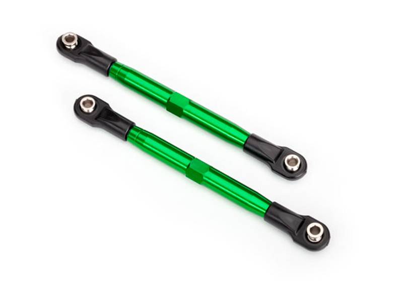 Traxxas 6742G Toe Link Alu Green Front & Rear Complete(2)