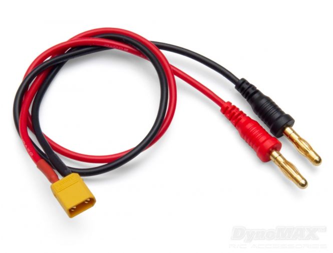 Hovedbilde DynoMAX 9688 Charge lead XT30 with 4mm banana ...