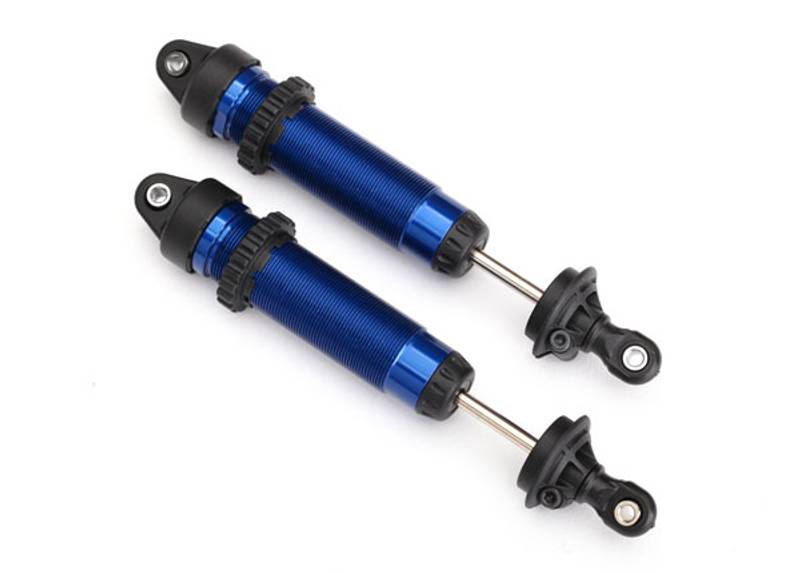 Traxxas 8450X Blue Shocks, GTR, 134mm, aluminum