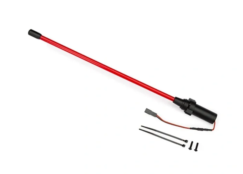 Traxxas 10992-RED Whip Antenna LED Red Funco Sand Car