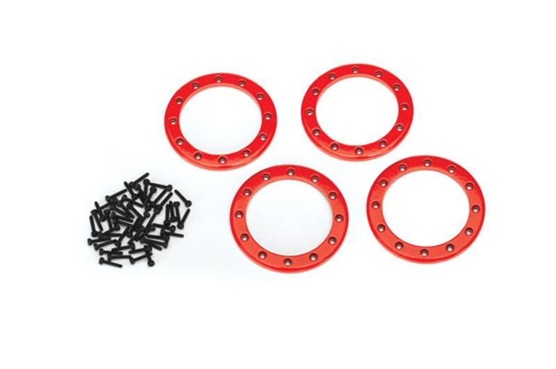 Traxxas 8168R Alu Beadlock Rings 2,2