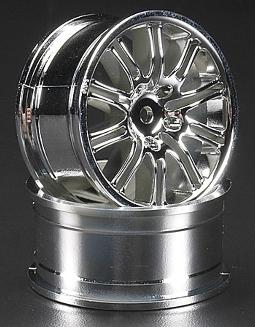 Hovedbilde HPI 3772 Racing 10-Spoke Sport Wheel 26mm Chrome (2)