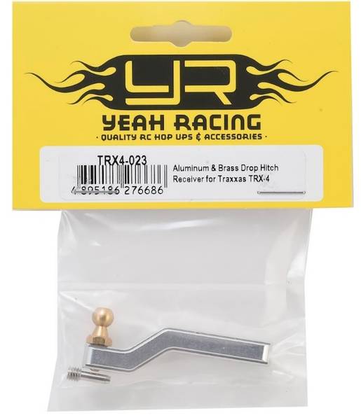 Yeah Racing TRX4-023 Aluminum & Brass Drop Hitch Receiver for TR