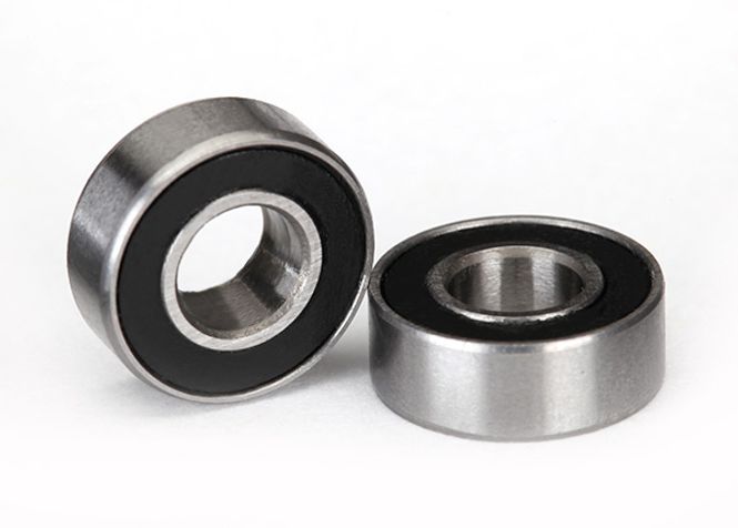 Hovedbilde Traxxas 5116A Ball bearings, black rubber sealed ...