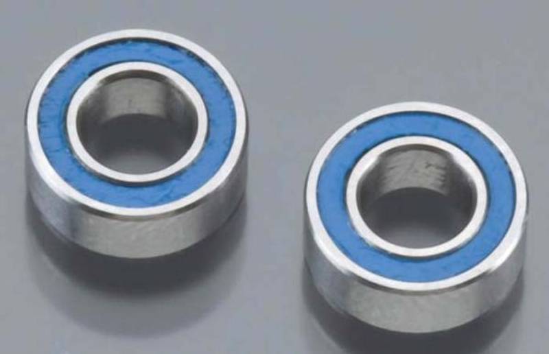 Traxxas 7019 Ball Bearings Blue Rubber Sealed 4x8x3mm (2)