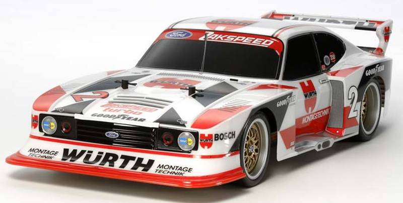 Tamiya 51542 1/10 Zakspeed Capri Wurth Body Parts Set 