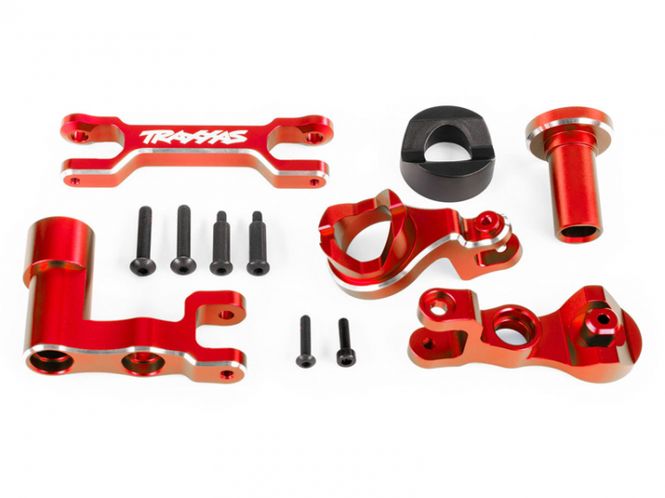 Hovedbilde Traxxas 7843-RED Steering Bellcranks Set Alu Red XRT