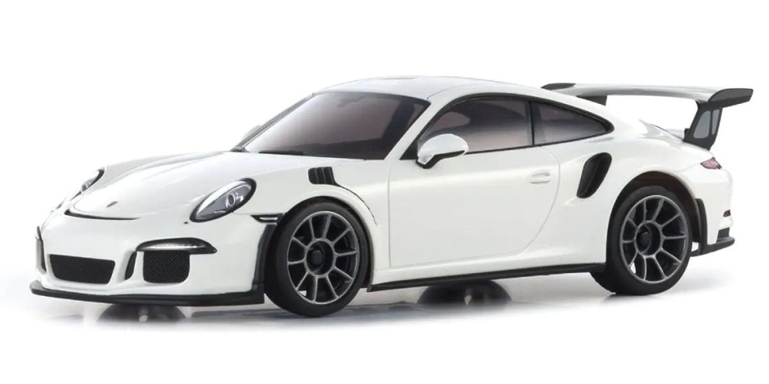 Kyosho 32358S Mini-Z MR04 RWD Porsche 911 GT3 RS White (N-RM/KT531P)