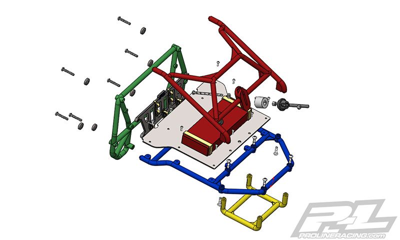 Pro-Line 632200 Back-Half Cage