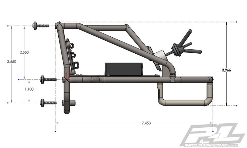 Pro-Line 632200 Back-Half Cage