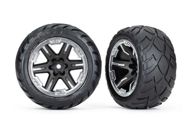 Hovedbilde Traxxas 6775X Anaconda/RXT Black & Chrome 2,8
