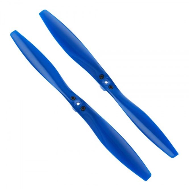 Hovedbilde Traxxas 7929 Rotor Blade Set Blue (2)(w/Screws) Aton
