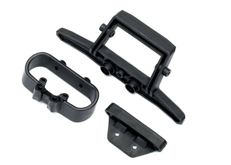 Traxxas 6737 Bumper, rear/ bumper mount, rear