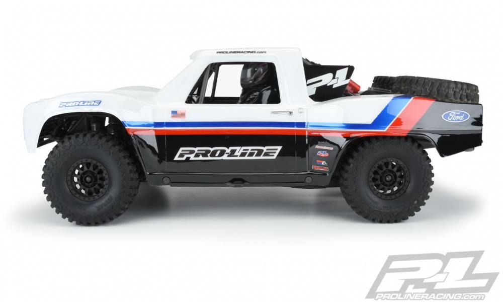 Proline 354717 Pre-Cut 1967 Ford F-100 Race Truck Clear Body for