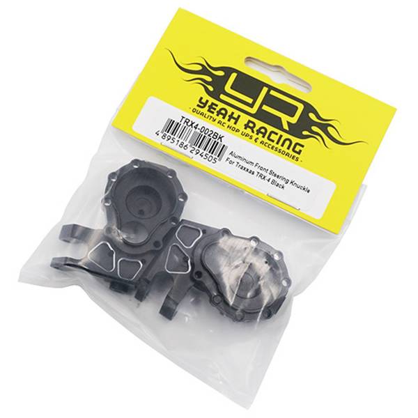 Yeah Racing TRX4-002BK Aluminum Front Steering Knuckle For Traxx