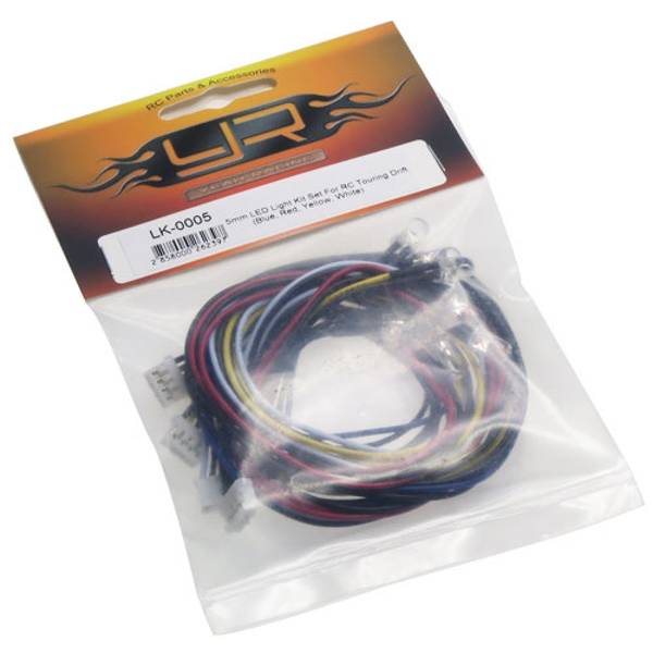 Yeah Racing LK-0005 5mm LED Light Kit Set For RC Touring Drift (