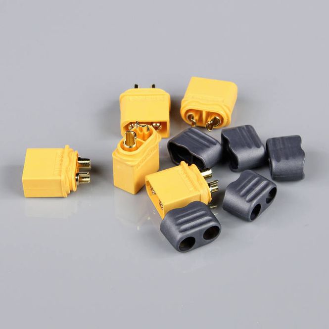 Hovedbilde Radient 010033 XT60 Male With Cap (ESC End) (5Pcs)