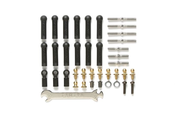 Hovedbilde Tamiya 54539 TT-02B FULL TURNBUCKLE SET