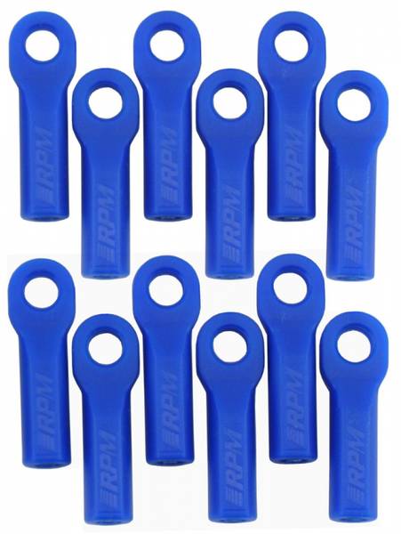 RPM 80515 Rod Ends Long Blue 1/10 Traxxas Nitro Slash replace TR