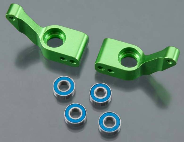 Traxxas 3652G Stub Axle Carriers Green