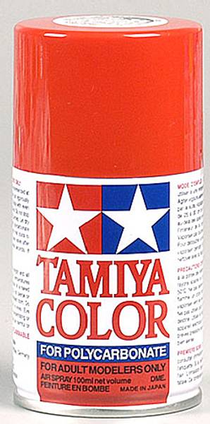 Tamiya 86034 PS-34 Polycarb Spray Bright Red 3 oz