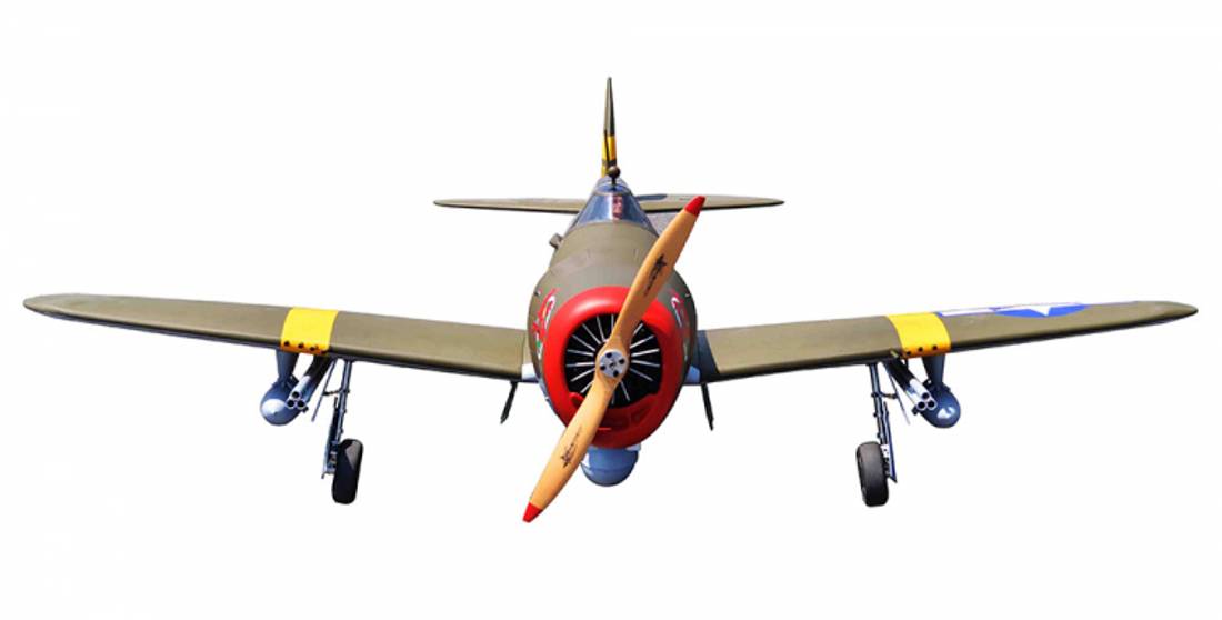 SEAGULL P-47 THUNDERBOLT RAZORBACK W/RETRACT 30CC  SEA-306