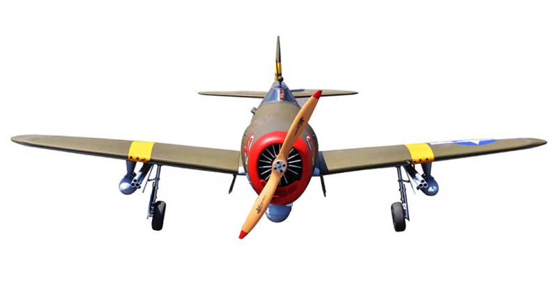 SEAGULL P-47 THUNDERBOLT RAZORBACK W/RETRACT 30CC  SEA-306