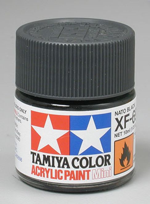 Hovedbilde Tamiya 81769 Acrylic Mini XF-69 NATO Black 1/3 oz