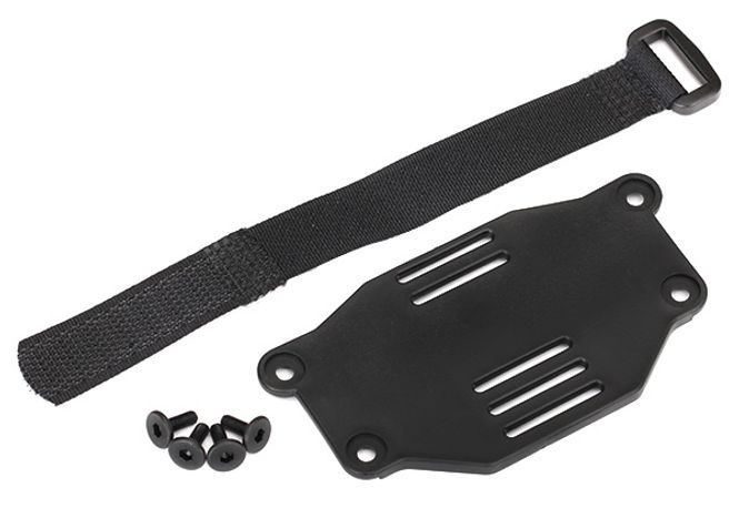 Hovedbilde Traxxas 8223 Battery Plate and Straps