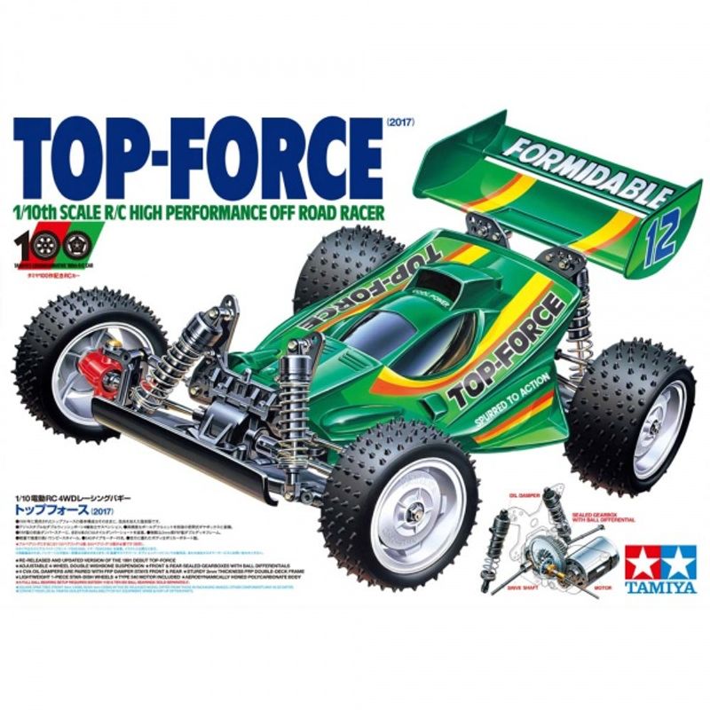 Tamiya 47350 1/10 Top Force 2017 4WD Buggy Kit