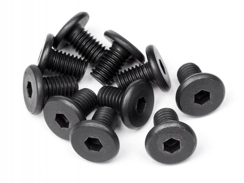 HPI Racing 100550 Pan head screw M5x8mm( Hex Socket/10pcs)