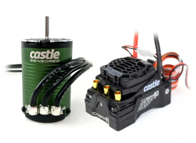 Hovedbilde Castle Creations Combo Cobra 10 6S ESC & 1410-3800kV ...