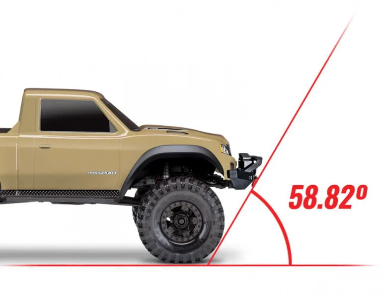 Traxxas 82224-4 TRX-4 Sport Scale Crawler Truck 1/10 RTR Clipless Gr&aring;