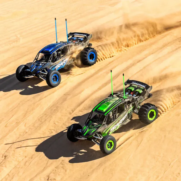 Traxxas 109076-4-BLUE Funco Pro Scale Sand Car 8S 2WD Blue