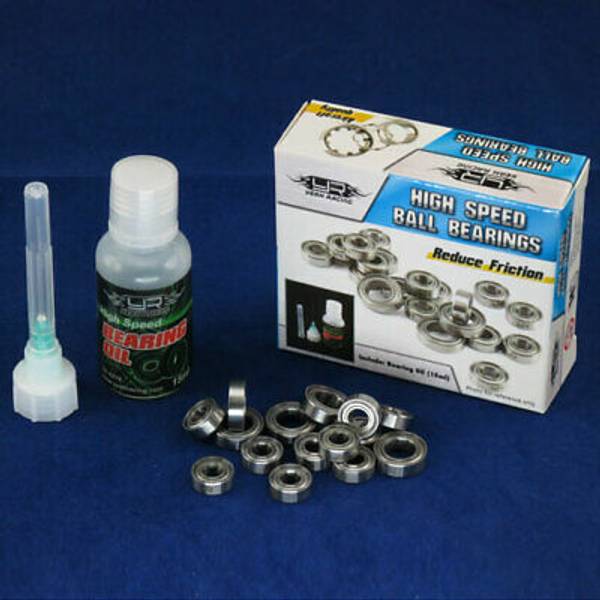 Yeah Racing YB0237BX Bearing Set For Tamiya 1:10 FF-03 Chassis