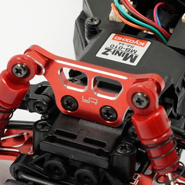 Yeah Racing KYMB-003RD Alu Fr Damper Tower Kyosho Mini-Z MB-010
