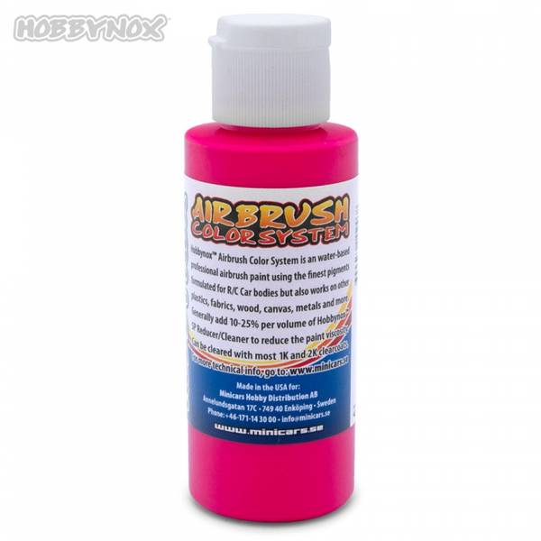 Hobbynox 25030 Airbrush Color Neon Pink 60ml