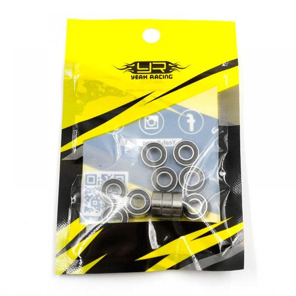 Yeah Racing YBS-0032 Steel Bearing Set (12pcs) For Tamiya Frog / Blackfoot