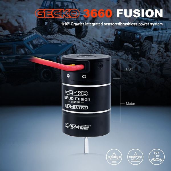 Surpass SP-036602-40 Hobby Gecko 3660 Fusion FOC 1800KV