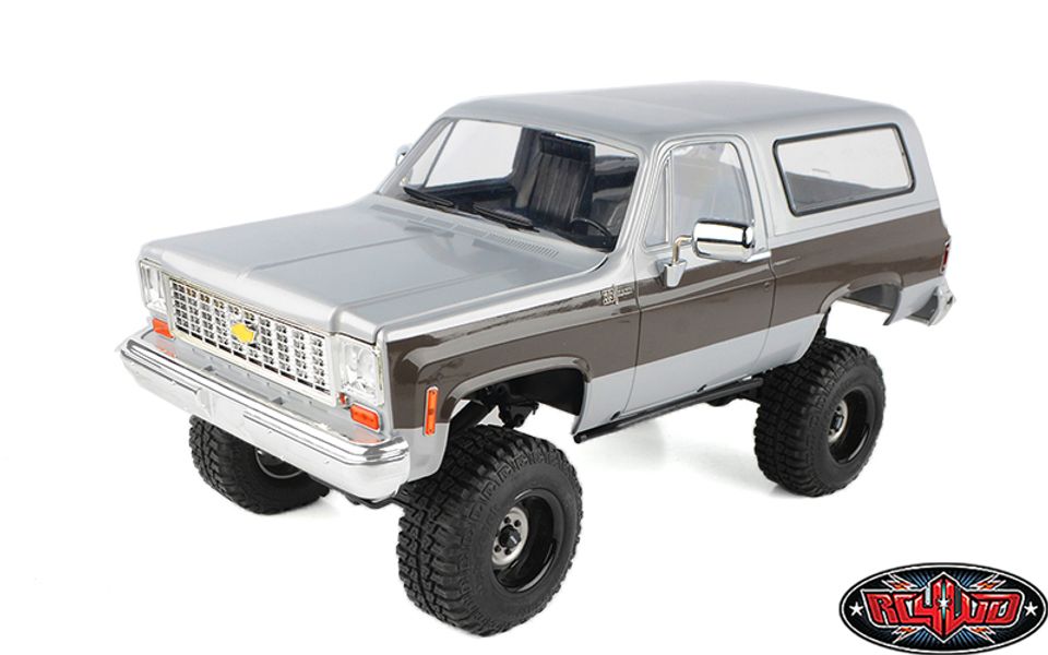 RC4WD B0273 RC4WD Chevrolet Blazer Hard Body Complete Set (Silver/Warm Grey)