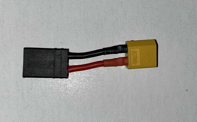 Fuse Overgang - Male XT60 til Female Traxxas