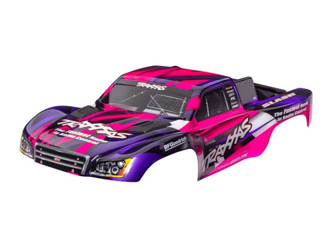 Hovedbilde Traxxas 5851-PINK Body Slash 2WD Pink (for Clipless ...