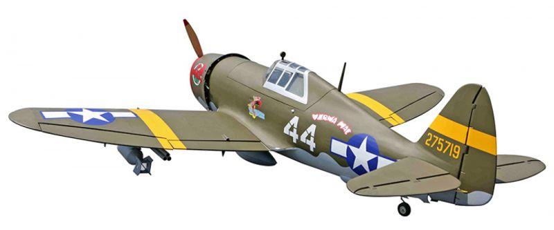 SEAGULL P-47 THUNDERBOLT RAZORBACK W/RETRACT 30CC  SEA-306