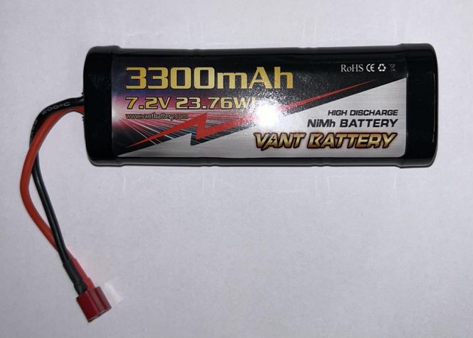 Hovedbilde Vant 3300mAh 7.2v NiMh Deans plug