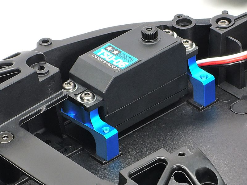 Tamiya 22030 TD4 Aluminum Servo Stays