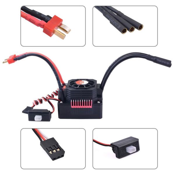 Surpass Hobby Combo 80A ESC m/3665 3500KV BL WP