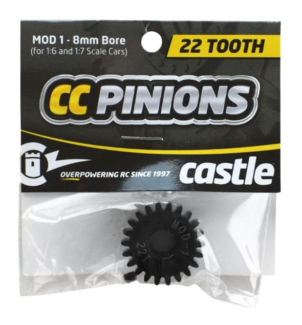 Hovedbilde Castle Creation 010-0065-27 Steel Pinion 22T MOD-1, ...