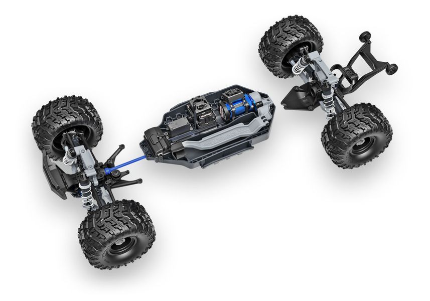 Traxxas 67454-4 Stampede 4x4 1/10 HD VX3 BL 3S RTR Black