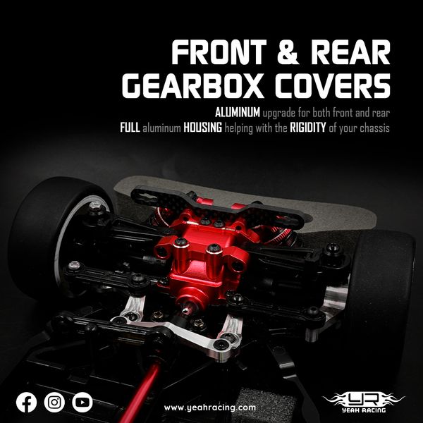 Yeah Racing TATT-S07RD Alu Performance Damper Upgrade Set For TT
